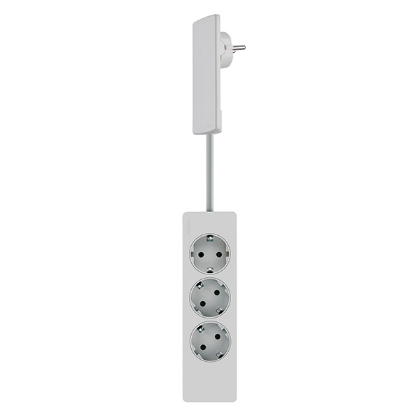 EVOline® Plug triple socket outlet